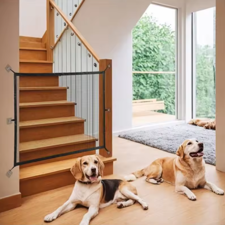 Clôture de Sécurité pour chien – Barrière de protection - liberté et tranquillité