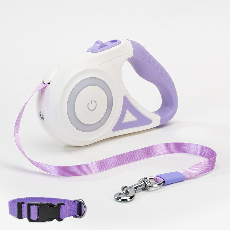 Laisse Rétractable fluorescente pour chien - confort, liberté de mouvement, contrôle total