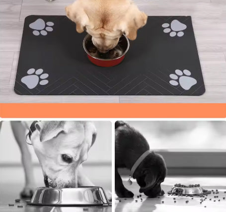 Napperon Absorbant pour Chien – tapis sous gamelle - Propreté et hygiène au quotidien