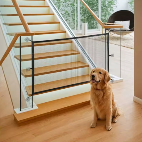 Clôture de Sécurité pour chien – Barrière de protection - liberté et tranquillité