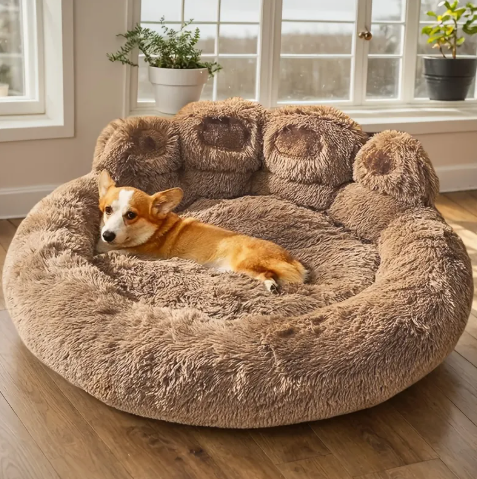 Canapé / lit Moelleux patte d'ours – Douceur et de confort pour votre chien