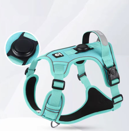 Harnais GPS anti traction pour chien – Contrôle, confort et sécurité en promenade